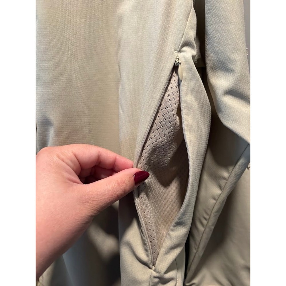REI Co-op Sahara Womens XL Long Sleeve Hiking Shirt Tan Khaki Ventilated Ripstop - Picture 4 of 13